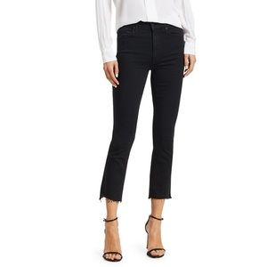 NEW! MOTHER Insider Crop Step Fray in Not Guilty SIZE 24 0824